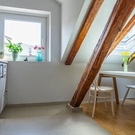 Cool Attic W Gallery In The Heart Of 스플리트