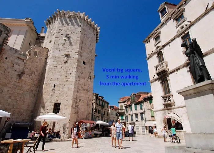 Cool Attic W Gallery In The Heart Of Lejlighed Split