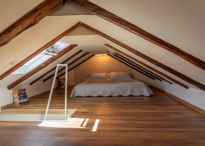 Lejlighed Cool Attic W Gallery In The Heart Of *