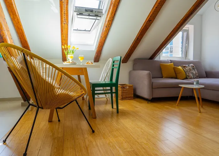 Cool Attic W Gallery In The Heart Of Lejlighed Split